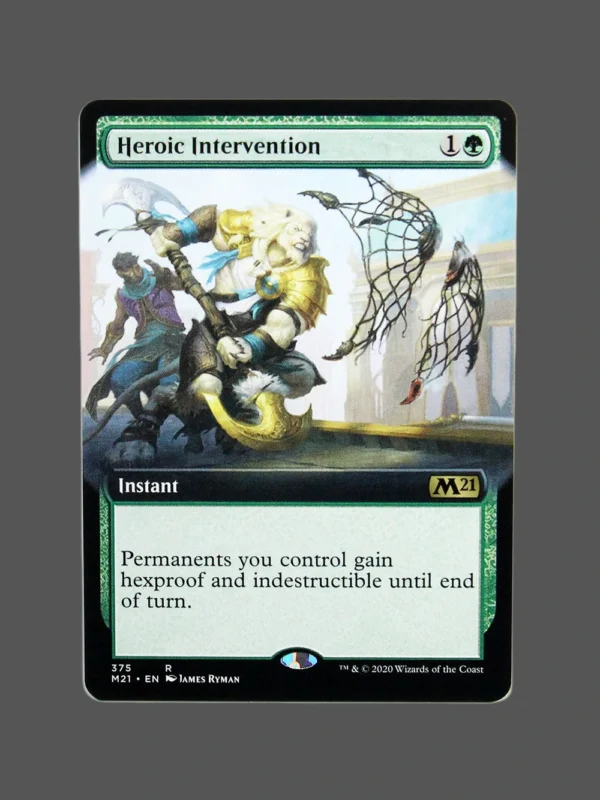 Heroic Intervention Holo MTG Proxy | Core Set 2021