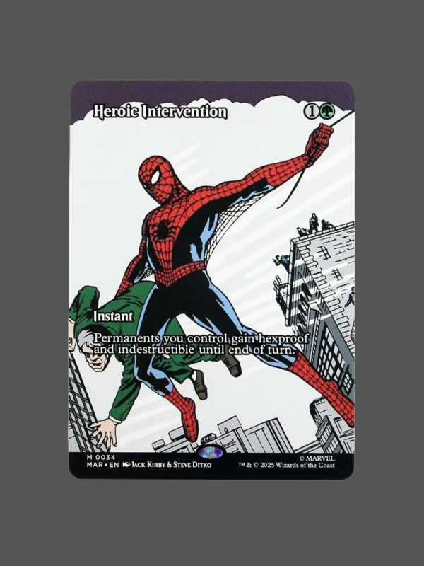 Heroic Intervention Holo MTG Proxy | Marvel