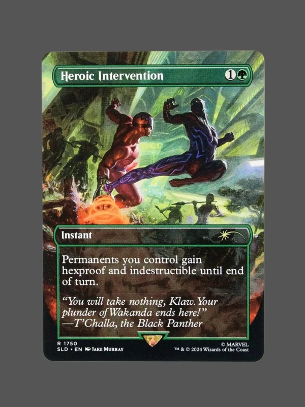 Heroic Intervention Holo MTG Proxy | Secret Lairs