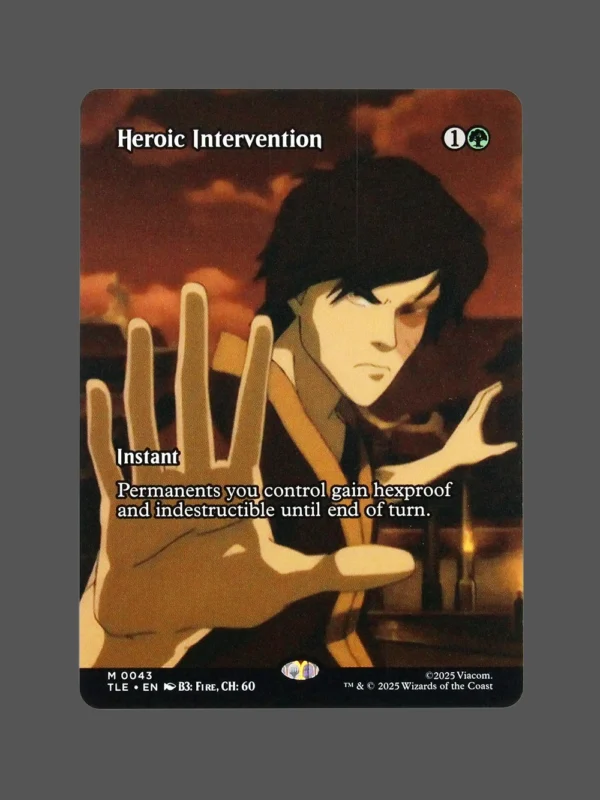 Heroic Intervention Holo MTG Proxy | The Lost Empire