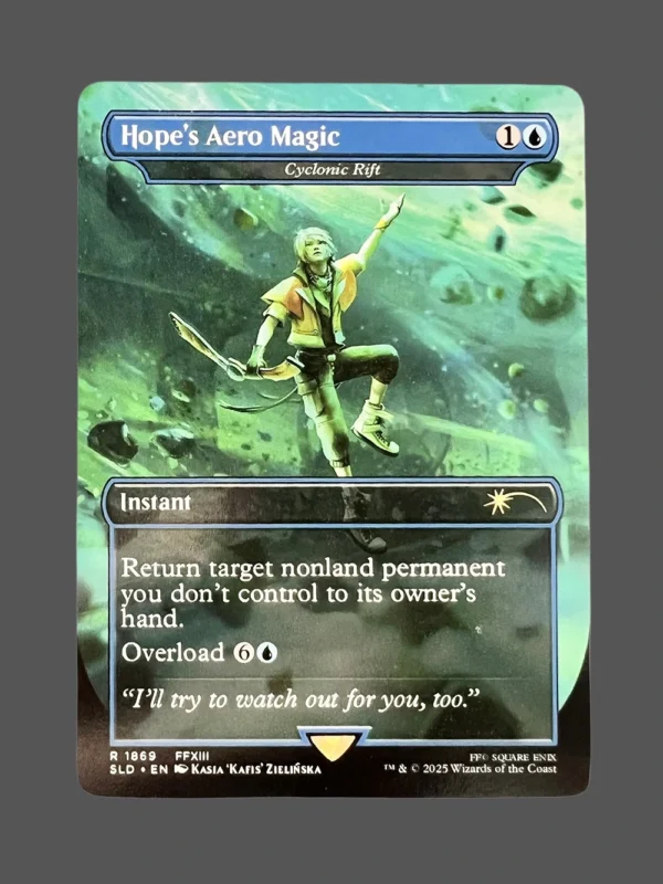 Hope's Aero Magic Holo MTG Proxy | Secret Lair Drop