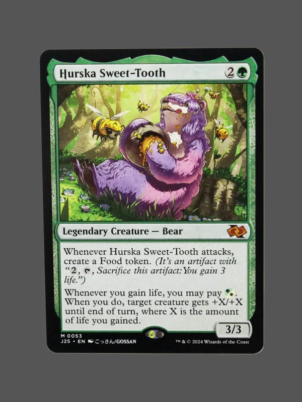 Hurska Sweet-Tooth Holo MTG Proxy | Jumpstart 2025