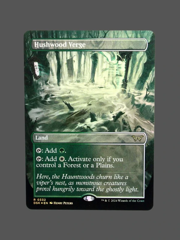 Hushwood Verge Foil MTG Proxy | Dusk to Dawn