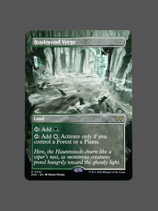 Hushwood Verge Holo MTG Proxy | Duskmourn