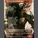 Ifrit, Warden of Inferno Holo MTG Proxy | FFXVI