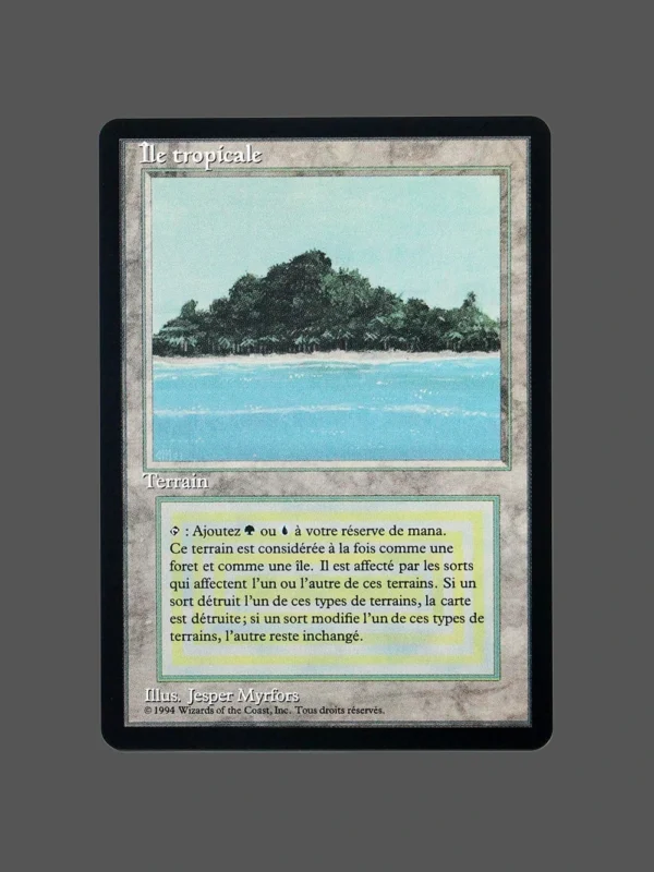 Ile tropicale Regular MTG Proxy | Magic: The Gathering
