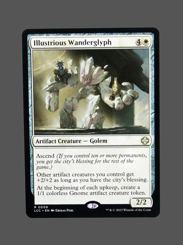 Illustrious Wanderglyph Holo MTG Proxy | Lost Caverns of Ixalan