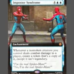 Impostor Syndrome Holo MTG Proxy | Spider-Man: Into the Spider-Verse