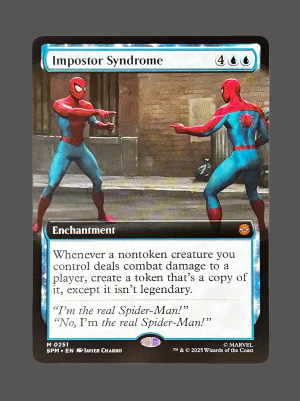 Impostor Syndrome Holo MTG Proxy | Spider-Man: Into the Spider-Verse