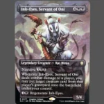 Ink-Eyes, Servant of Oni Holo MTG Proxy | Bloomburrow