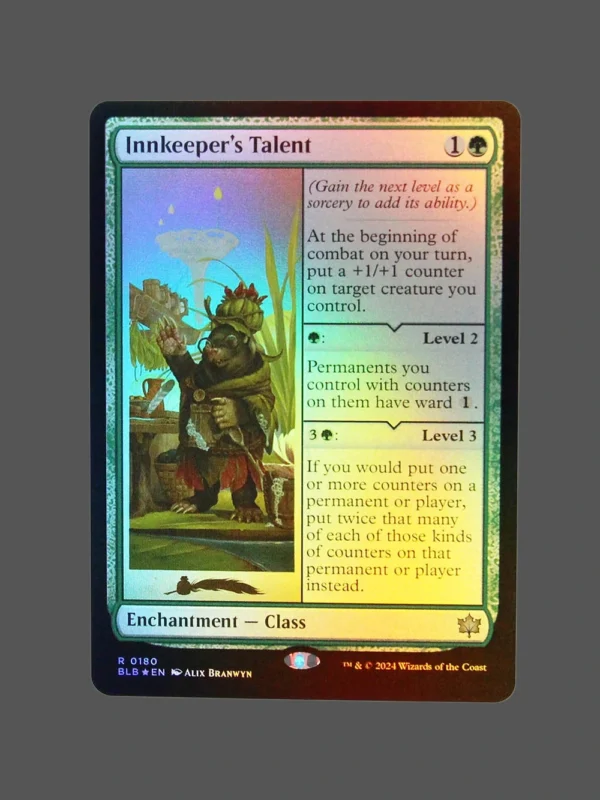 Innkeeper's Talent Foil MTG Proxy | Bloomburrow