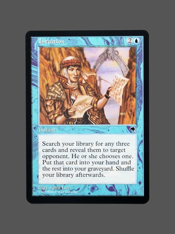 Intuition Regular MTG Proxy | Fourth Edition