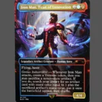 Iron Man, Titan of Innovation Holo MTG Proxy | Secret Lairs