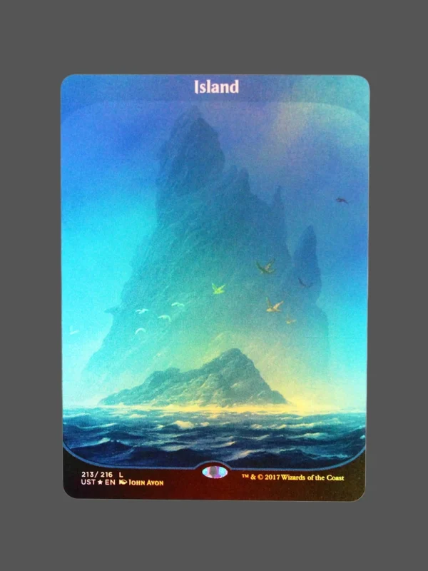 Island Foil MTG Proxy | Unstable