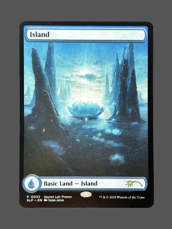 Island Holo MTG Proxy | Secret Lair Promo