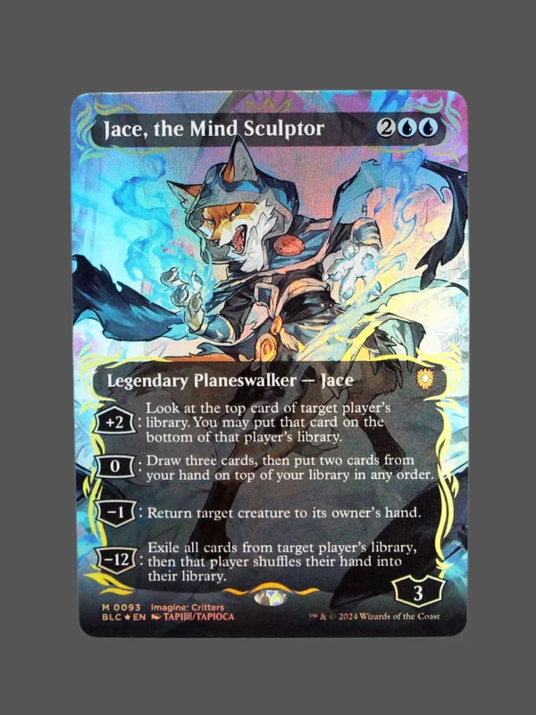 Jace, the Mind Sculptor Foil MTG Proxy | Bundle of Laughs