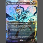 Jace, the Mind Sculptor Raised Foil MTG Proxy | Baldur's Gate