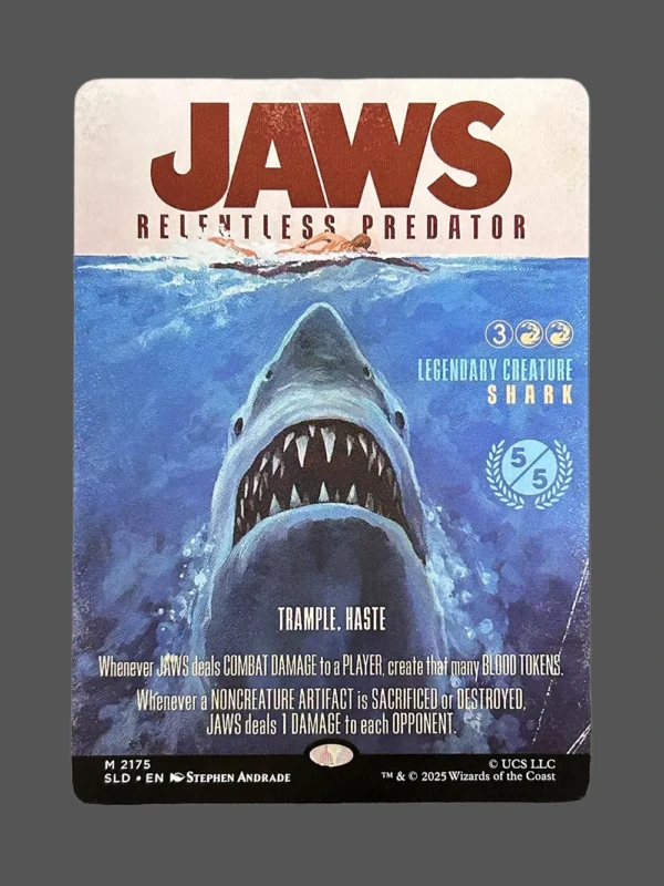 JAWS Relentless Predator Holo MTG Proxy | Secret Lairs