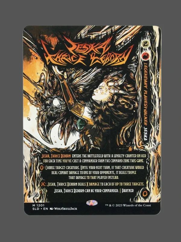 Jeska, Thrice Reborn Holo MTG Proxy | Streets of New Capenna