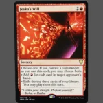 Jeska's Will Holo MTG Proxy | Commander Legends