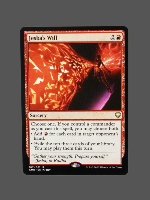 Jeska's Will Holo MTG Proxy | Commander Legends