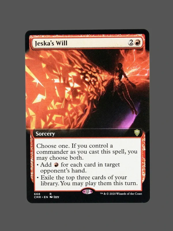 Jeska's Will Holo MTG Proxy | Commander Legends