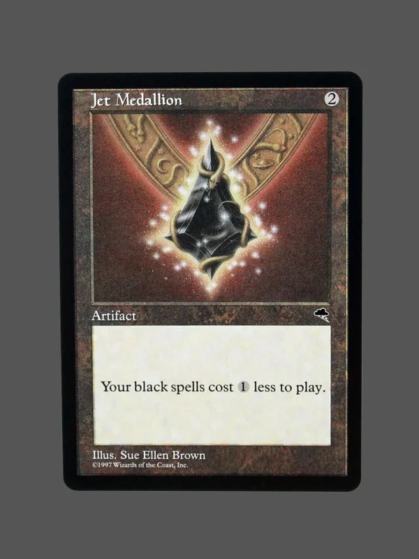 Jet Medallion Regular MTG Proxy | Fallen Empires