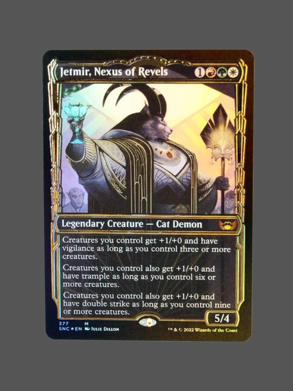 Jetmir, Nexus of Revels Raised Foil MTG Proxy | Streets of New Capenna