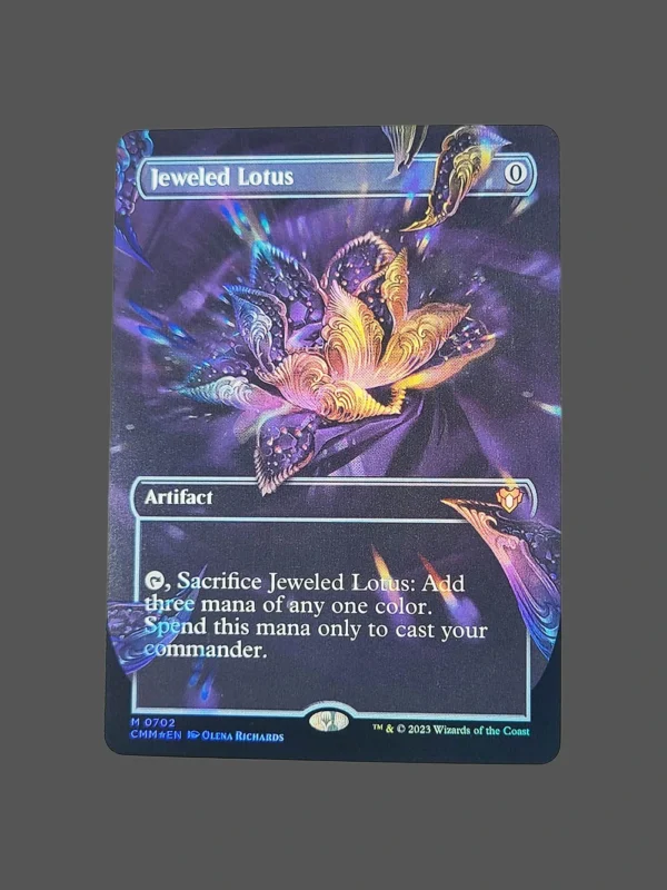 Jeweled Lotus Foil MTG Proxy | Commander Masters