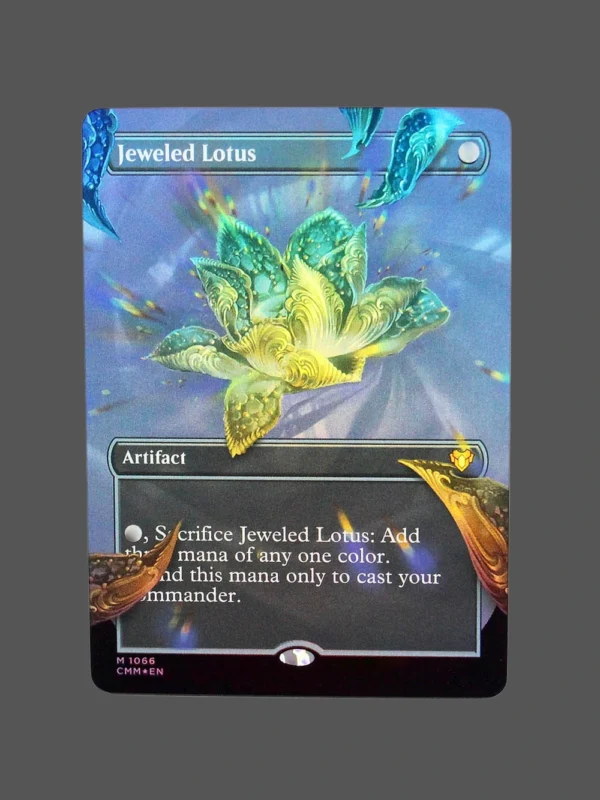 Jeweled Lotus Foil MTG Proxy | Commander Masters