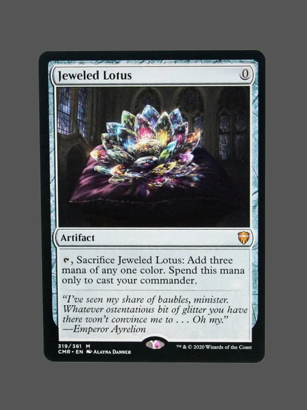 Jeweled Lotus Holo MTG Proxy | Commander Legends