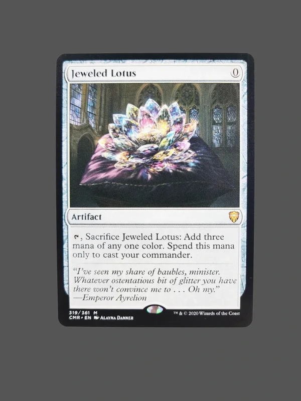 Jeweled Lotus Holo MTG Proxy | Commander Legends