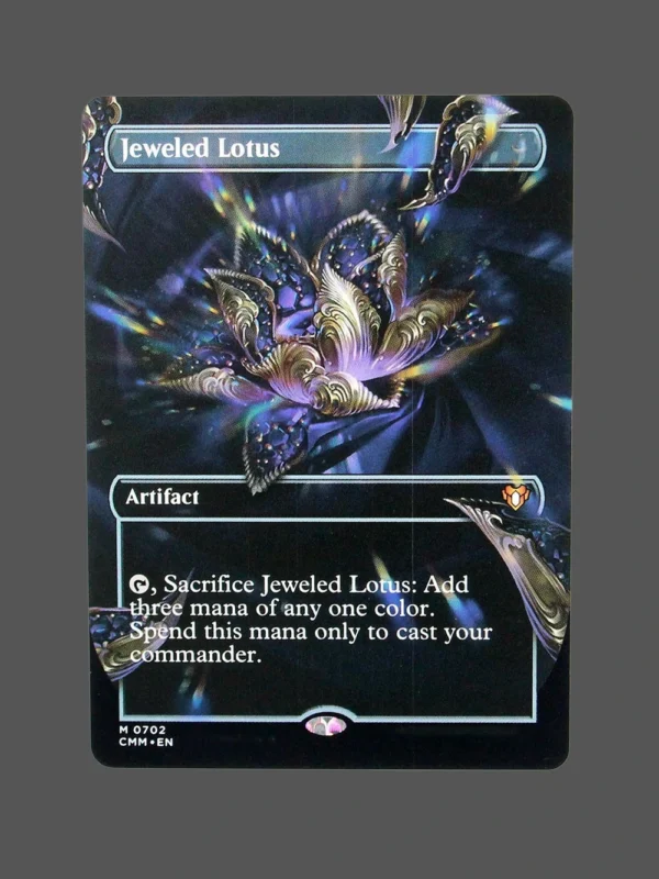 Jeweled Lotus Holo MTG Proxy | Commander Legends