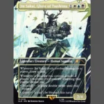 Jin Sakai, Ghost of Tsushima Holo MTG Proxy | Secret Lair
