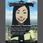 Joo Dee, Public Servant Holo MTG Proxy | The Lost Empire