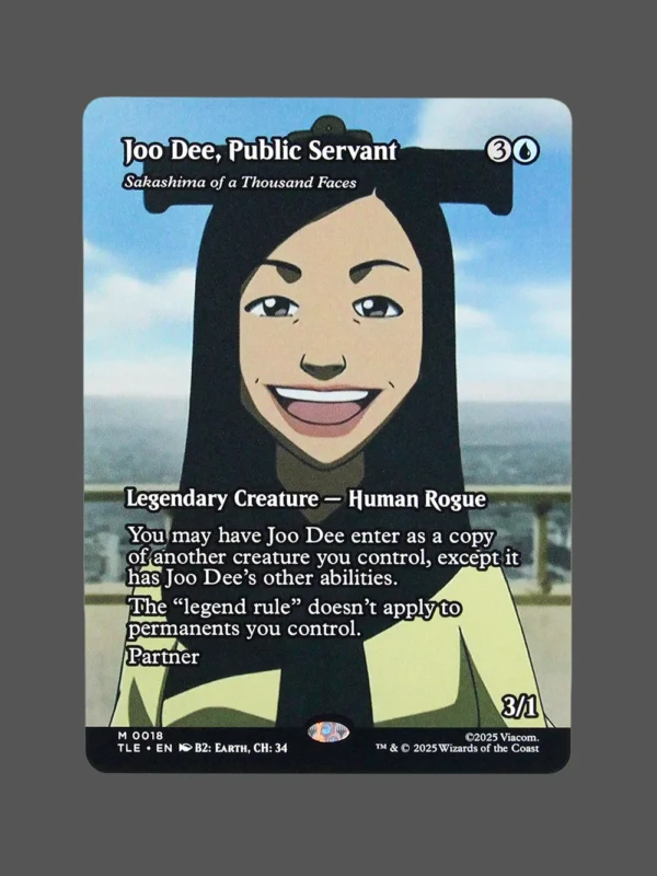 Joo Dee, Public Servant Holo MTG Proxy | The Lost Empire