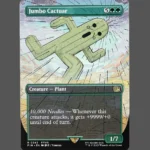 Jumbo Cactuar Holo MTG Proxy | Final Fantasy