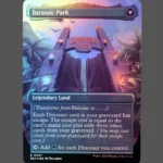 Jurassic Park Foil MTG Proxy | Dinosaur Escape
