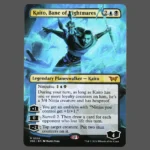 Kaito, Bane of Nightmares Holo MTG Proxy | Dominaria United
