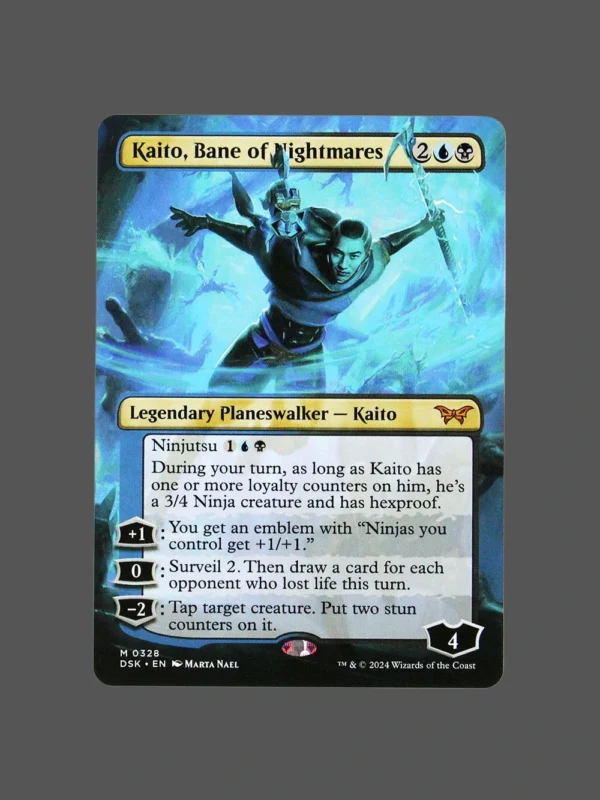 Kaito, Bane of Nightmares Holo MTG Proxy | Dominaria United