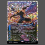 Kaito, Cunning Infiltrator Fracture Foil MTG Proxy | Foundations