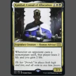 Kambal, Consul of Allocation Holo MTG Proxy | The Lost Caverns of Ixalan