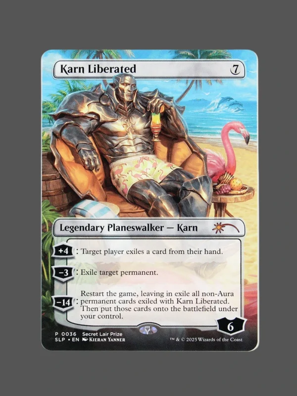 Karn Liberated Holo MTG Proxy | Secret Lair Prize