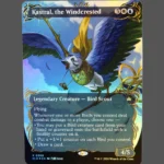 Kastral, the Windcrested Raised Foil MTG Proxy | Bloomburrow