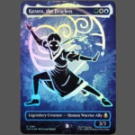 Katara, the Fearless Foil MTG Proxy | The Lost Caverns of Ixalan