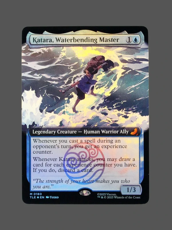 Katara, Waterbending Master Foil MTG Proxy | The Lost Empire