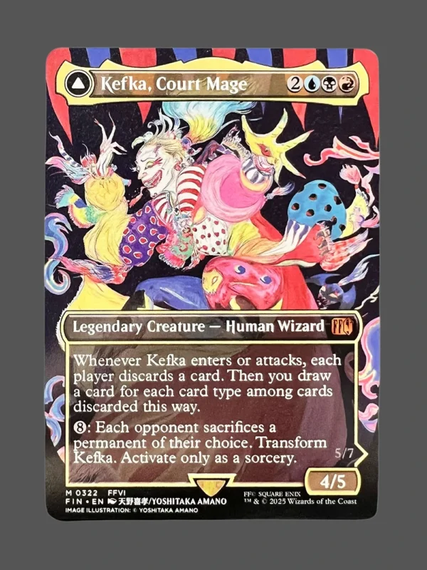 Kefka, Court Mage Holo MTG Proxy | Final Fantasy
