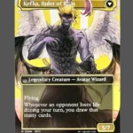 Kefka, Ruler of Ruin Holo MTG Proxy | Final Fantasy