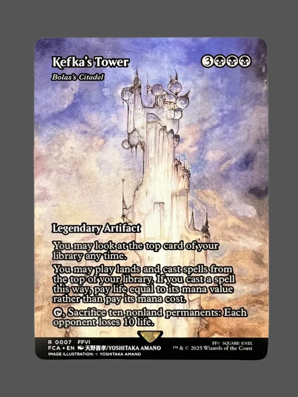 Kefka's Tower Holo MTG Proxy | Bolas's Citadel