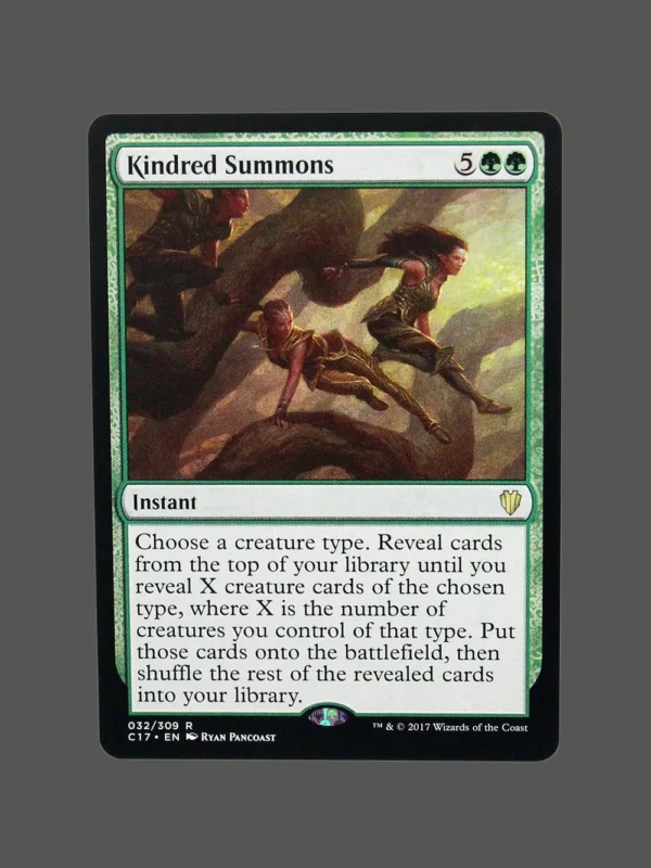 Kindred Summons Holo MTG Proxy | Core Set 2017